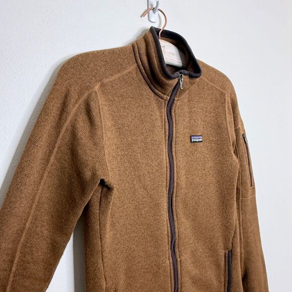 Patagonia Better Sweater Fleece Jacket Womens Medium Brown Full Zip - Picture 3 of 6